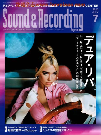 [日本版]Sound & Recording 音响录音音乐制作专业杂志PDF电子版 2020年7月刊